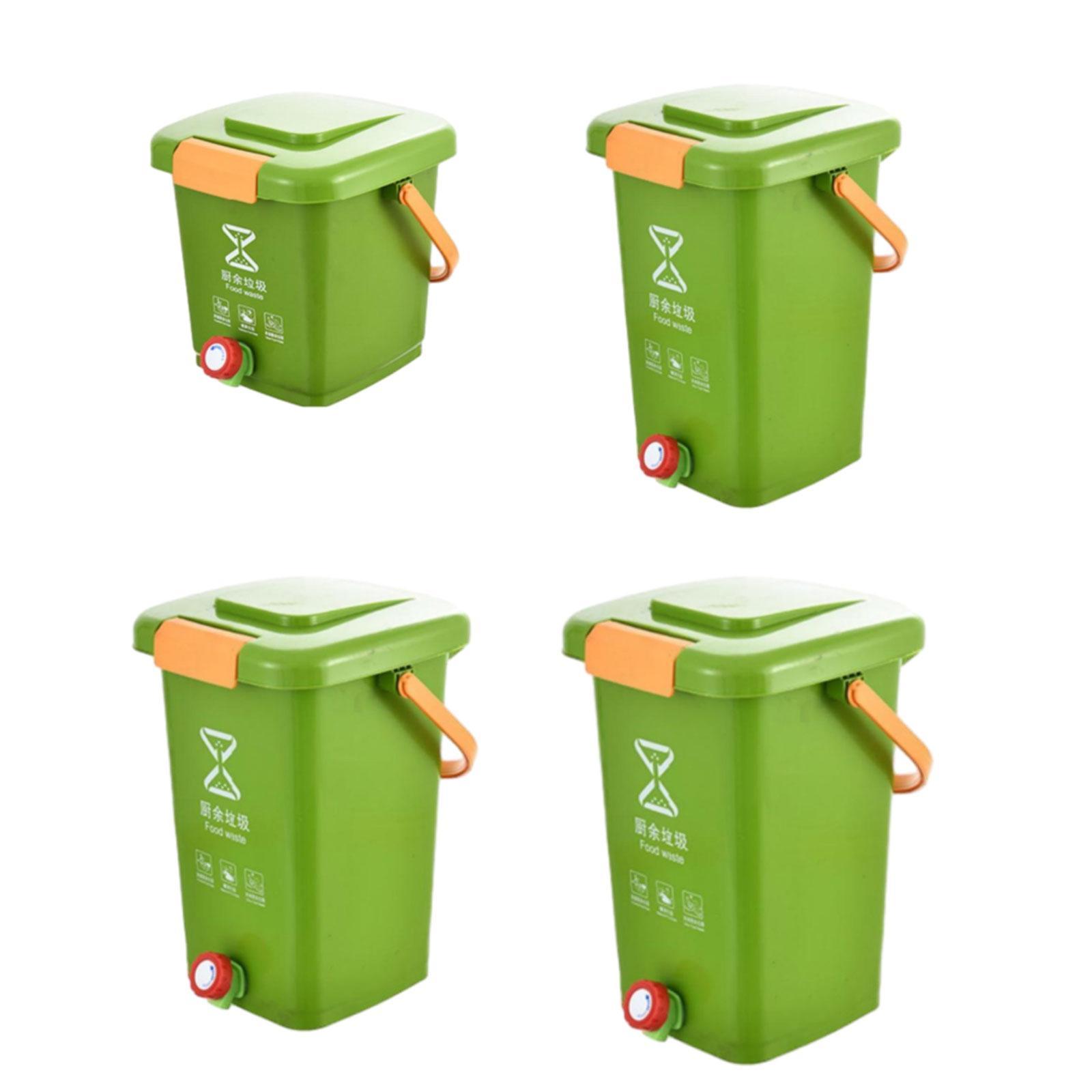 Compost Bin - Kitchen Compost Bucket Waste Bin Wide