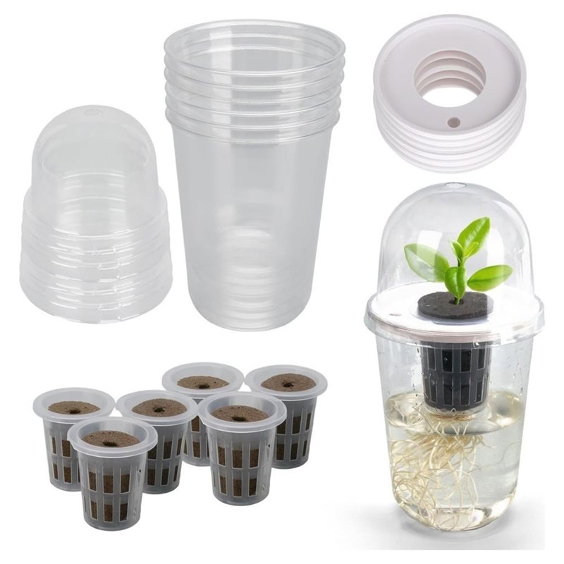Hydroponic Kit - [ABFI!】 Hydroponic Seedling Cup Tabletop Greenhouse