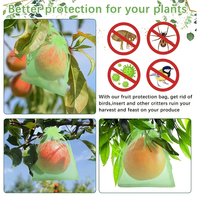 100Pcs Green Protective Bag wi - Grow Bag recension och pris
