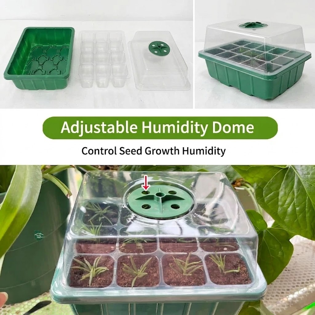 Seed Starter Tray with Plant L - Seed Starter Tray recension och pris