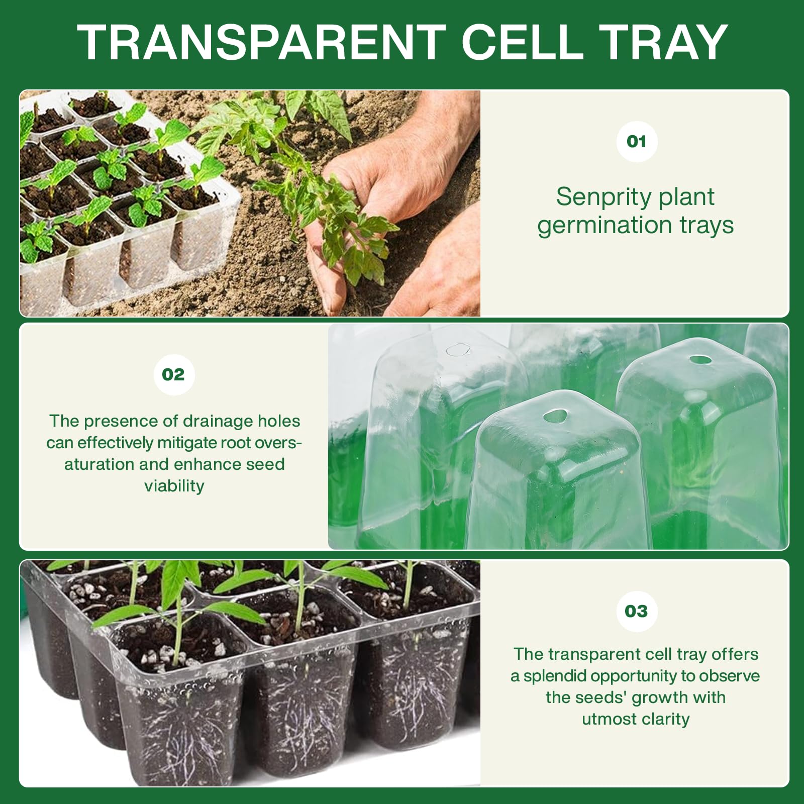 Seed Starter Tray with Plant L - Seed Starter Tray recension och pris