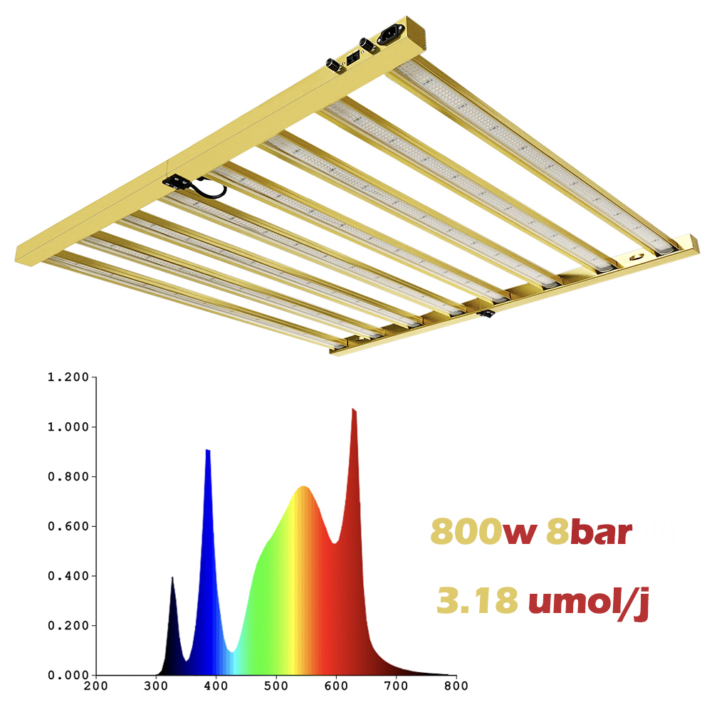 TIDESTAR 800w UV/IR LED Grow L - Grow Light Led recension och pris