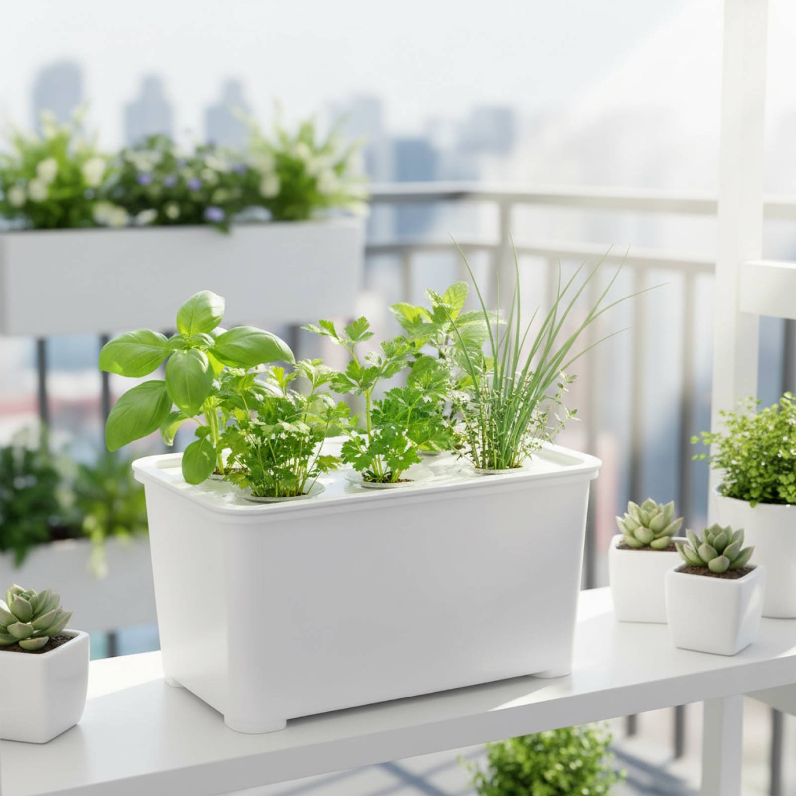 Hydroponic Planting Box Sunlig - Hydroponic Kit recension och pris