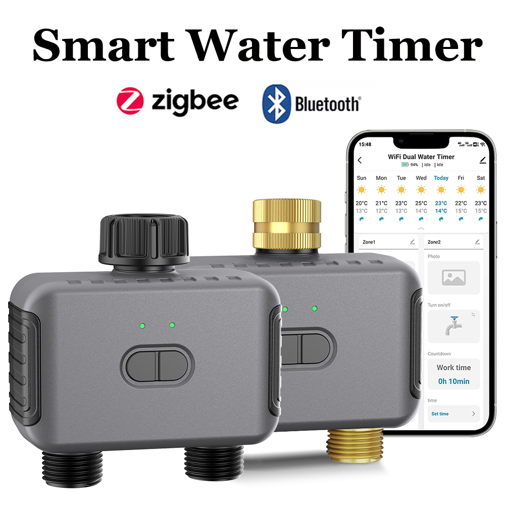 Tuya Smart Water Timer Zigbee/ - Trowel Garden Tools recension och pris