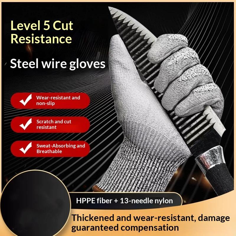 1 Pair Safety Anti Cut Gloves  - Garden Gloves recension och pris