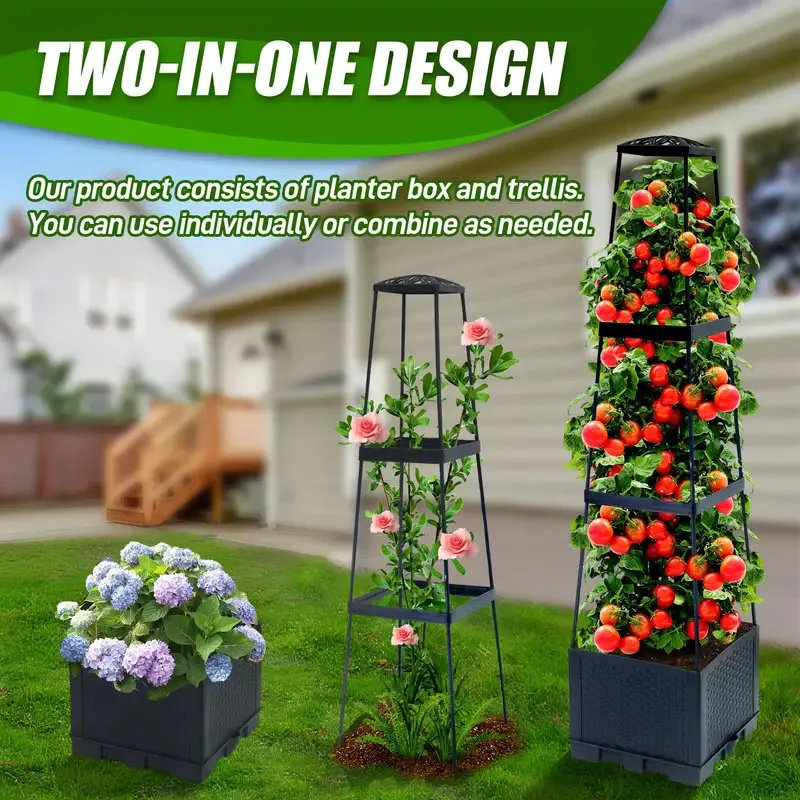 Tomato tower with self waterin - Indoor Herb Garden recension och pris