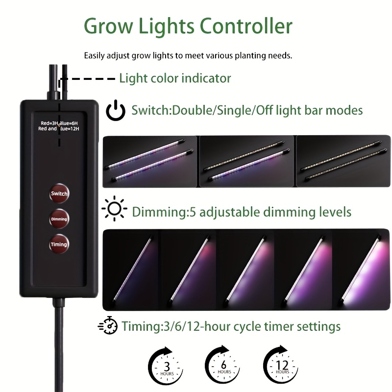 36-Cell Seed Starter Tray W/ G - Grow Light Led recension och pris