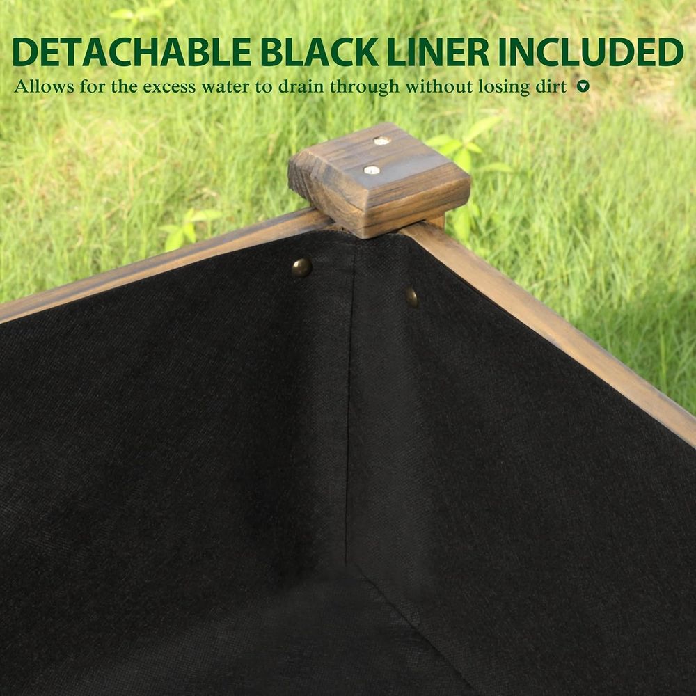 Large 48x24x33in Raised Garden - Raised Garden Bed recension och pris