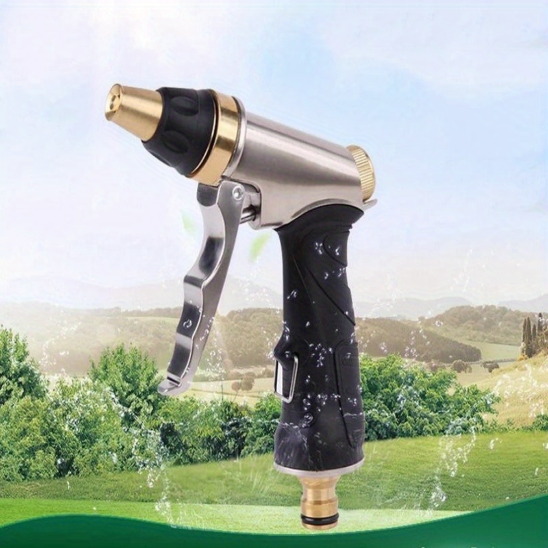 Garden Hose Nozzle Brass Water - Trowel Garden Tools recension och pris