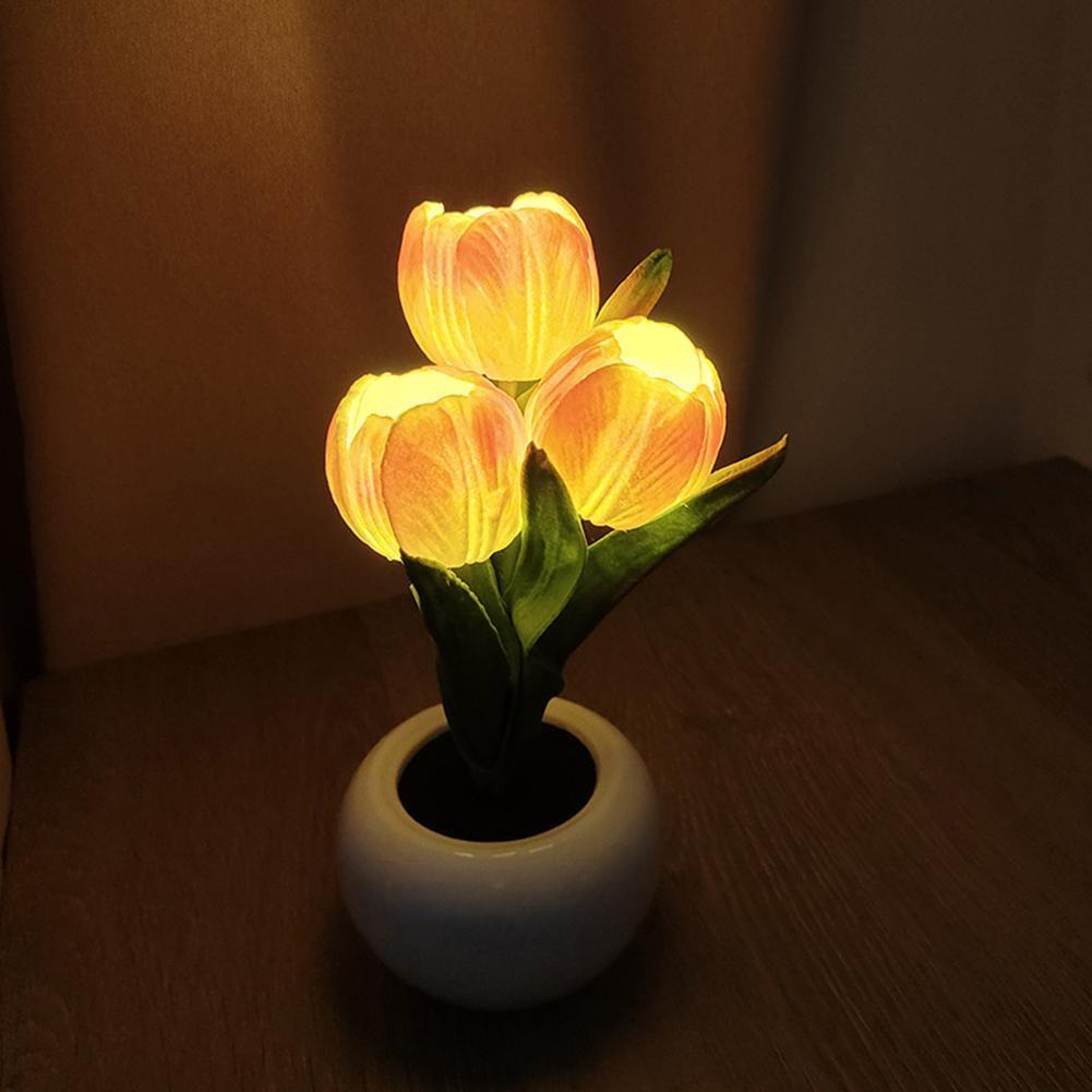 9x22cm Potted Plant Table Lamp - Plant Pot recension och pris