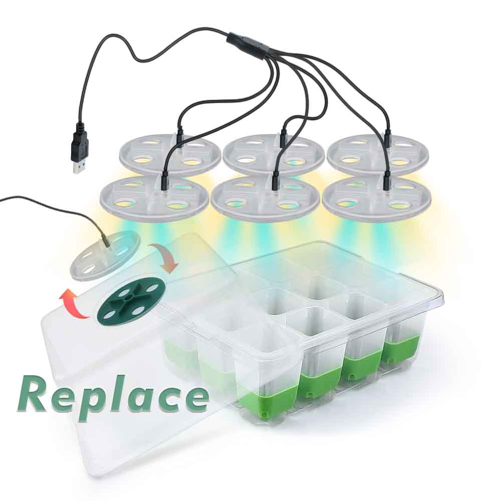 LED Grow Light Seedling Starte - Grow Light Led recension och pris
