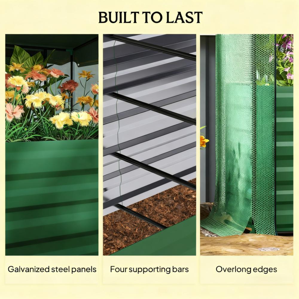 Open Bottom Raised Garden Bed, - Raised Garden Bed recension och pris