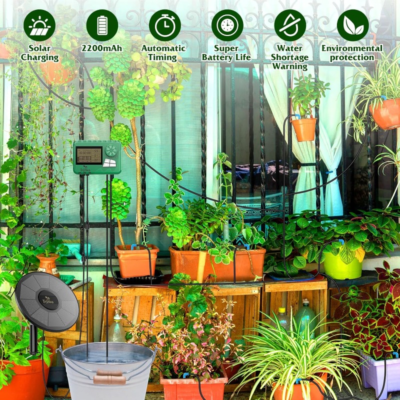 Solar Irrigation Equipment Gre - Self Watering Planter recension och pris