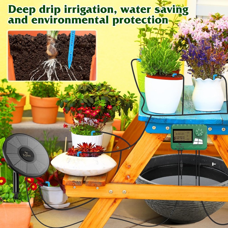 Solar Irrigation Equipment Gre - Self Watering Planter recension och pris