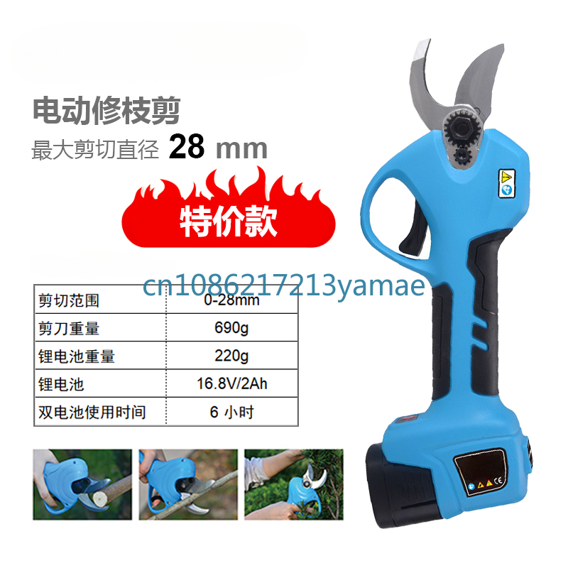 Lithium Battery Backpack Elect - Pruning Shears recension och pris