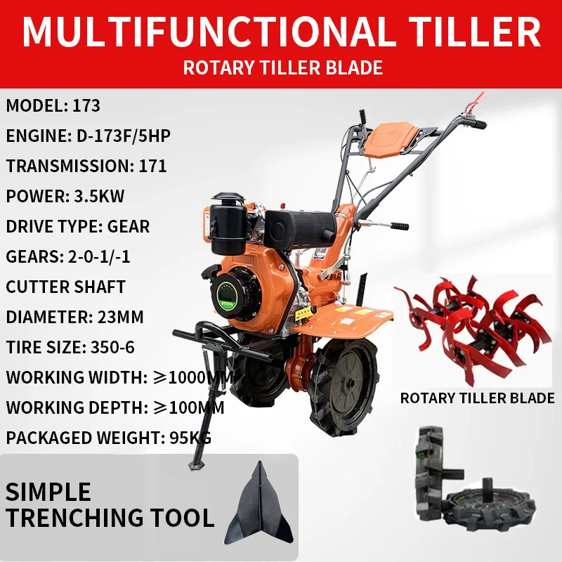 Mini Tiller/Rotary Tiller—Mult - Pruning Shears recension och pris