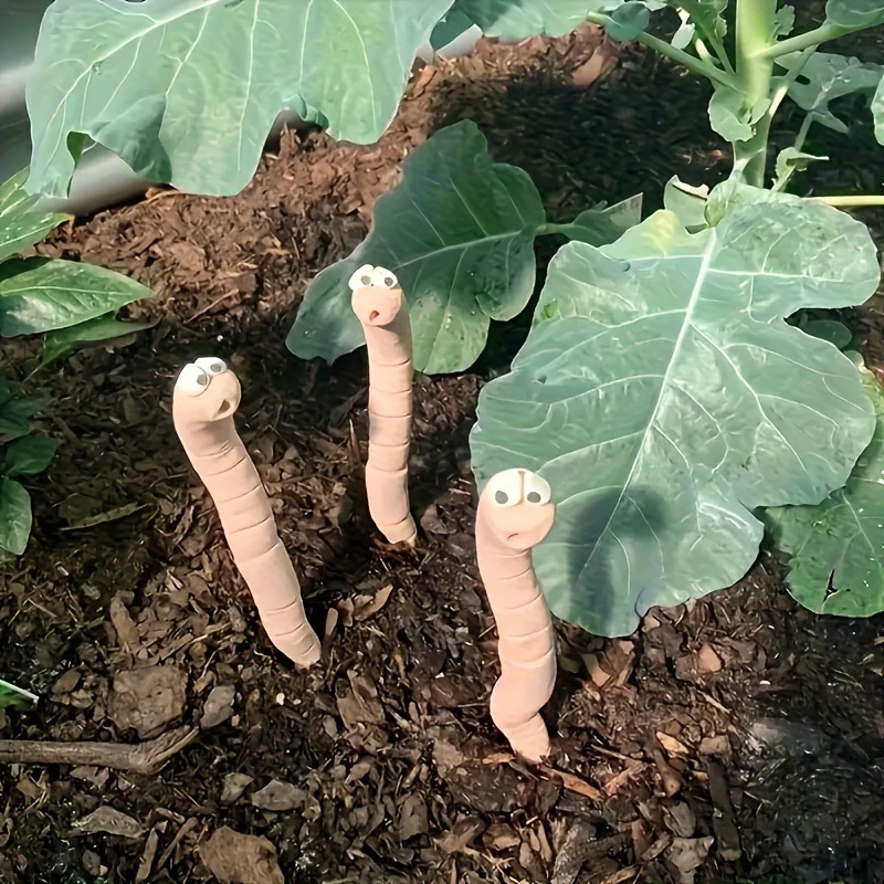 Cute Thirsty Worm Plant Decora - Indoor Herb Garden recension och pris