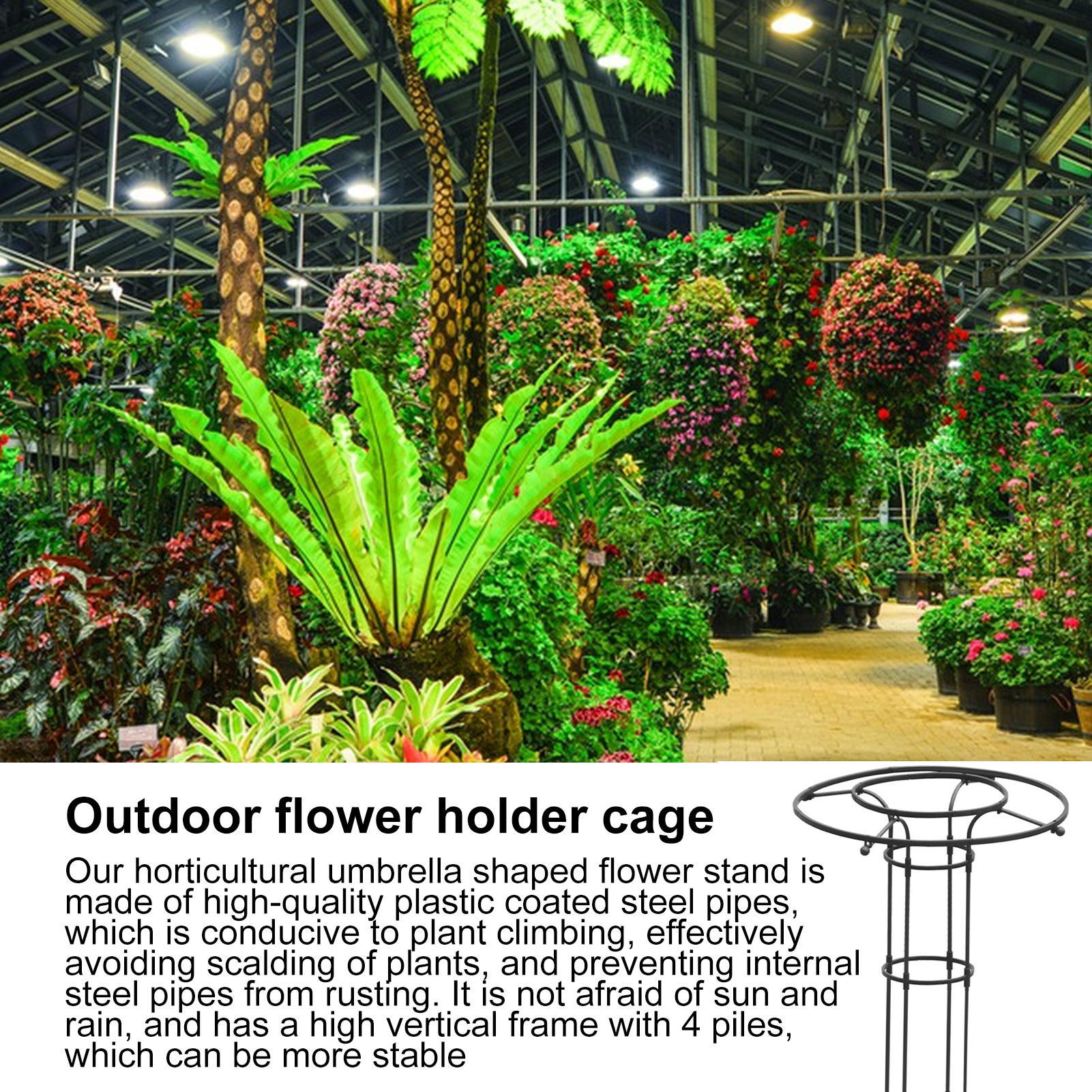 Garden Trellis Umbrella Tower  - Vertical Planter recension och pris
