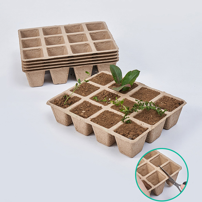 5Pcs 12-Hole Plant Nursery Tra - Seed Starter Tray recension och pris