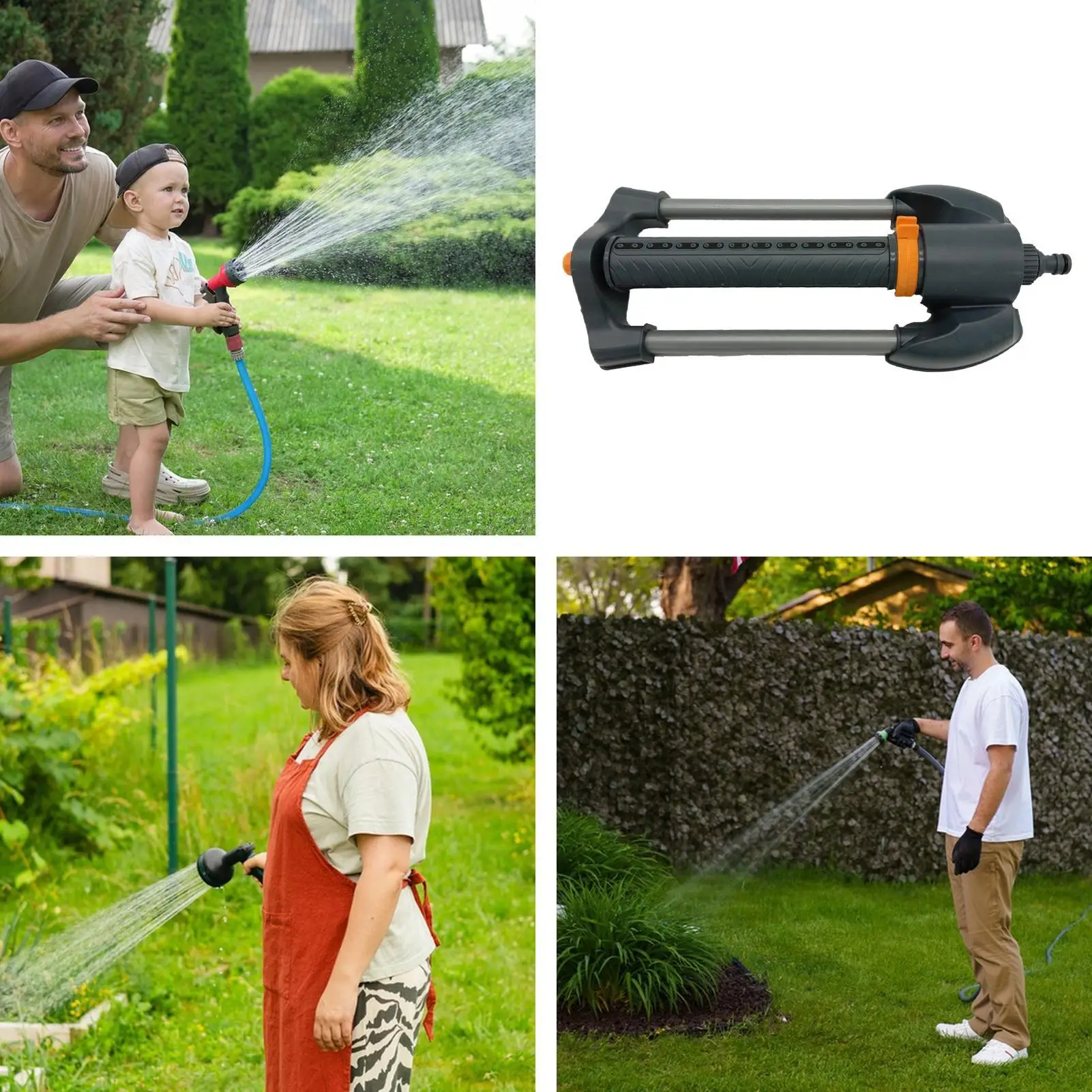 Water Sprinkler Oscillating Ga - Raised Garden Bed recension och pris