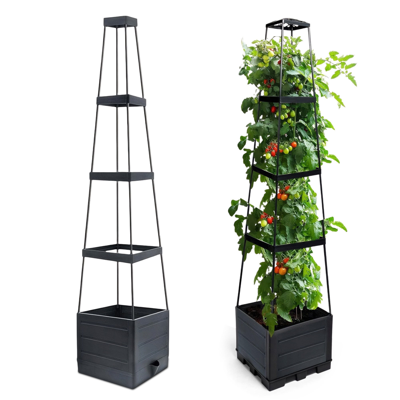 Raised Garden Bed Planter Box  - Self Watering Planter recension och pris