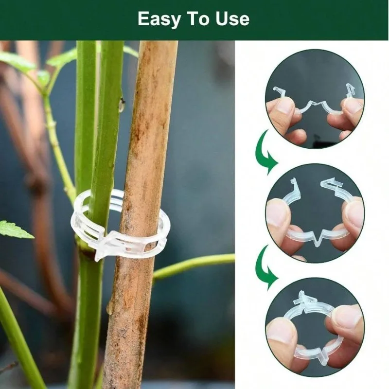200pcs/bag Plant Clips-Tomato  - Grow Bag recension och pris