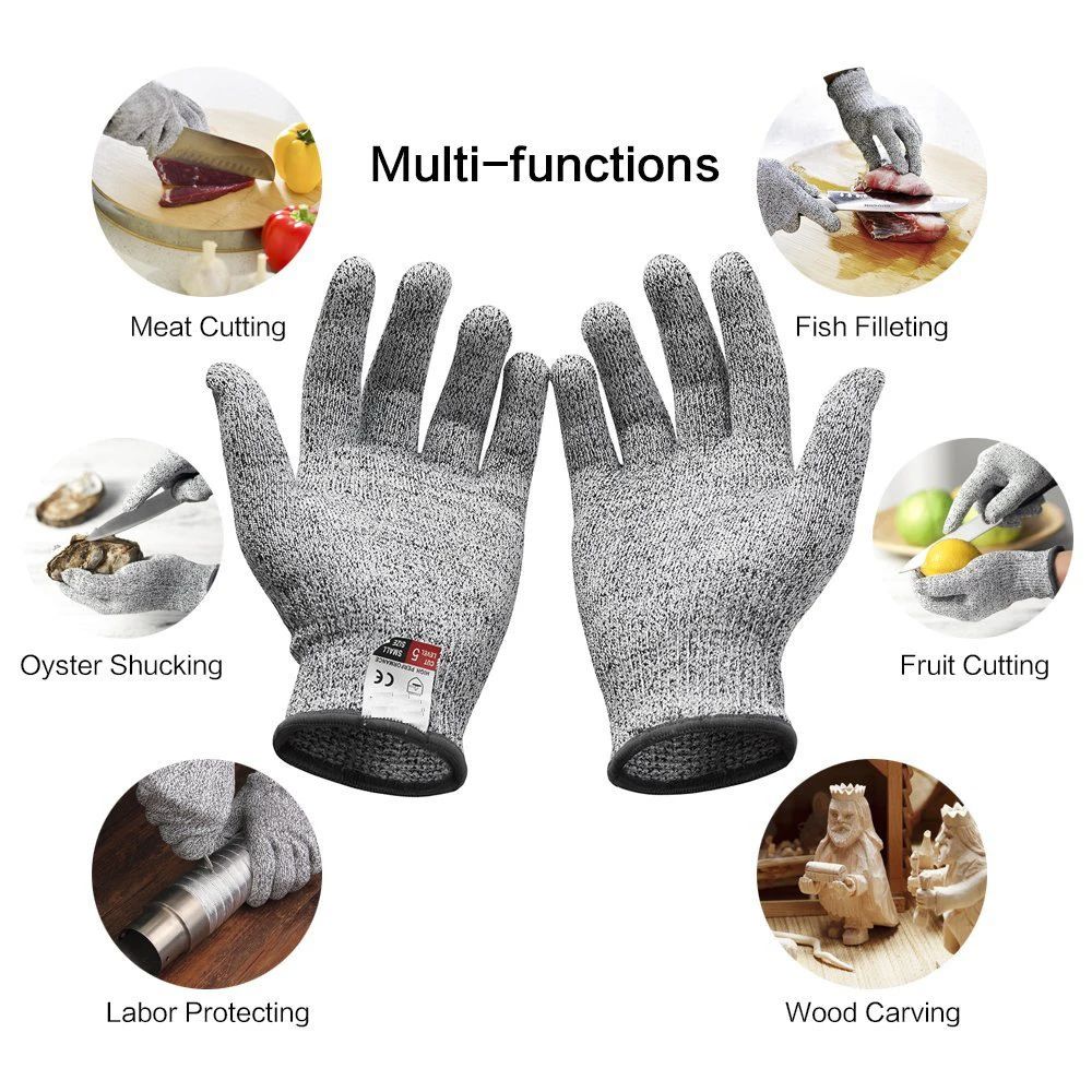 Level 5 HPPE Anti-Cut Gloves K - Garden Gloves recension och pris