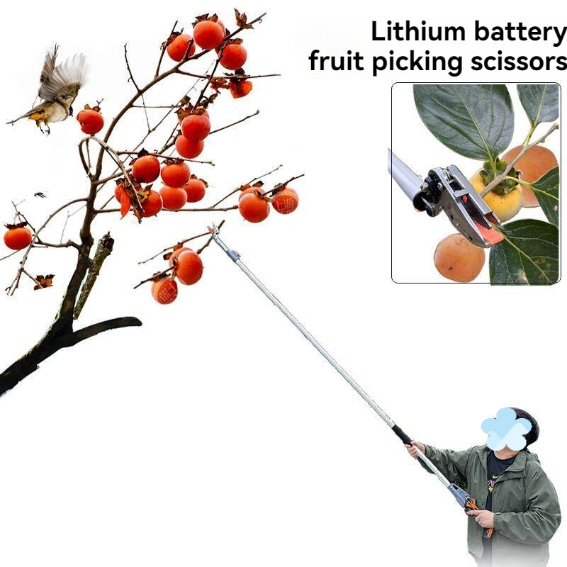 Electric Telescopic Fruit Pick - Pruning Shears recension och pris