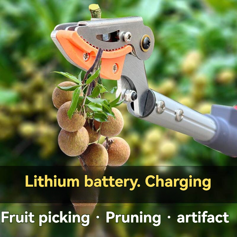 Electric Telescopic Fruit Pick - Pruning Shears recension och pris