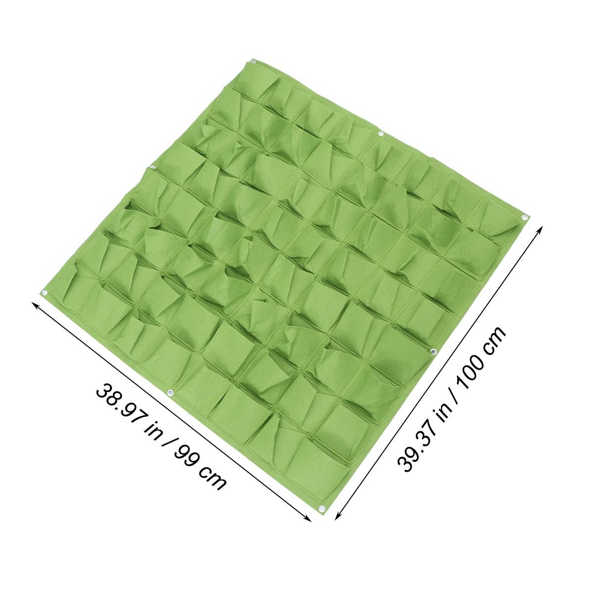 64-Pocket Wall Mounted Plantin - Vertical Planter recension och pris