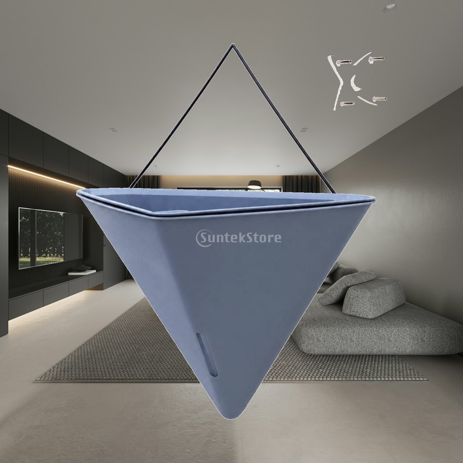 Wall-Mounted Planter with Wate - Self Watering Planter recension och pris