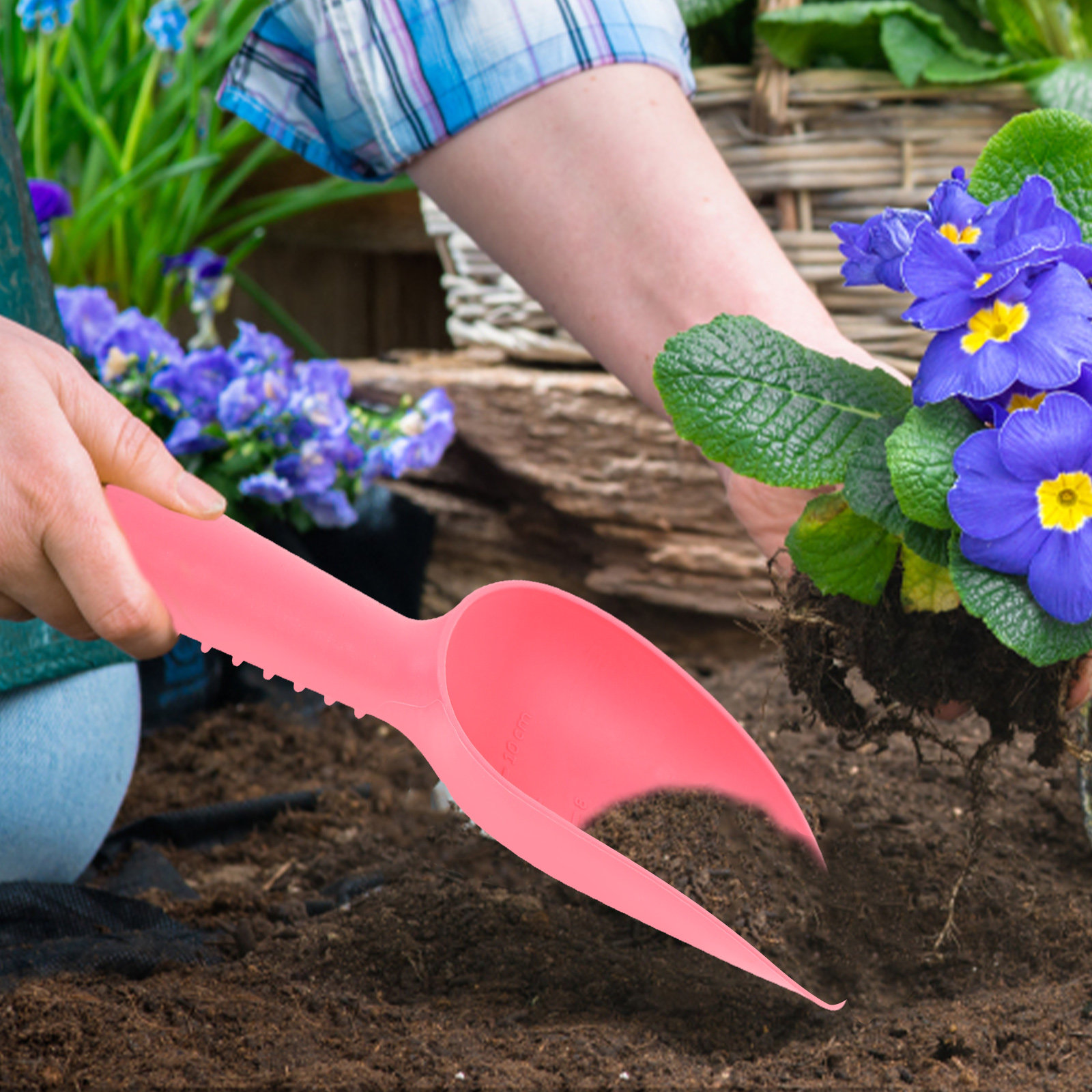 2Pcs Plastic Garden Scoop Hand - Trowel Garden Tools recension och pris