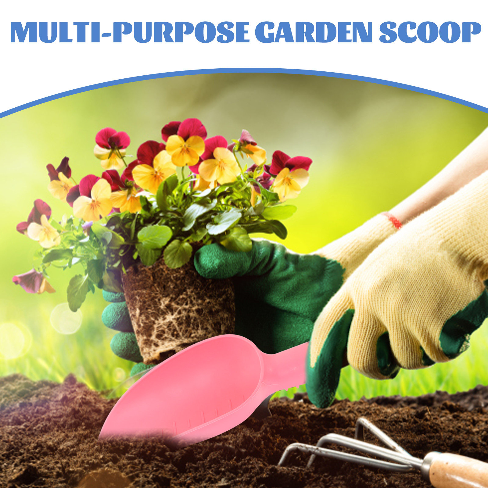 2Pcs Plastic Garden Scoop Hand - Trowel Garden Tools recension och pris