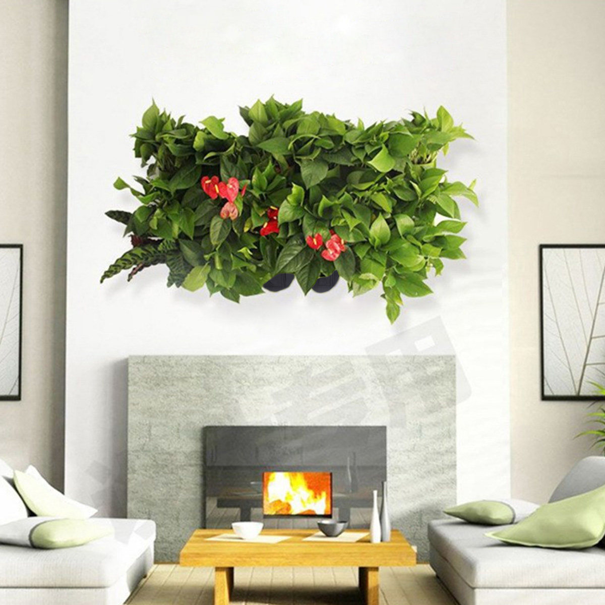 2Pcs Wall Mounted Planting Pou - Vertical Planter recension och pris