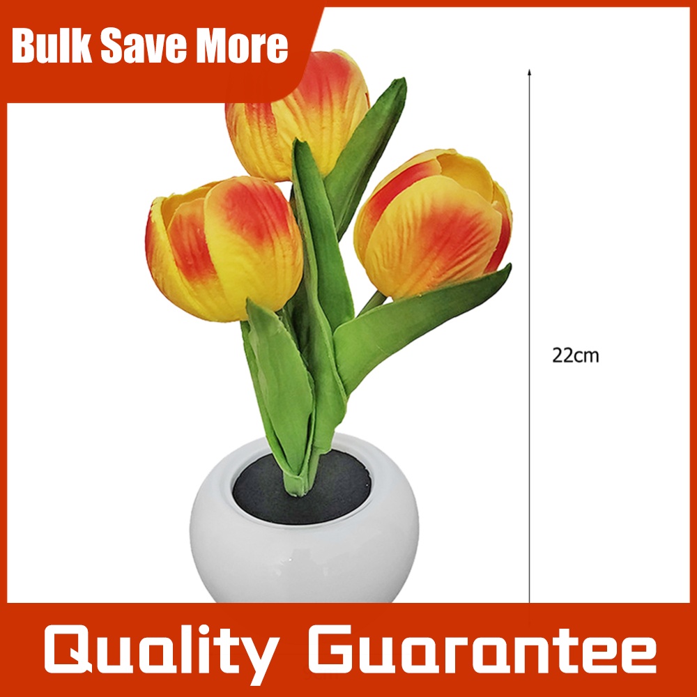 9x22cm Potted Plant Table Lamp - Plant Pot recension och pris