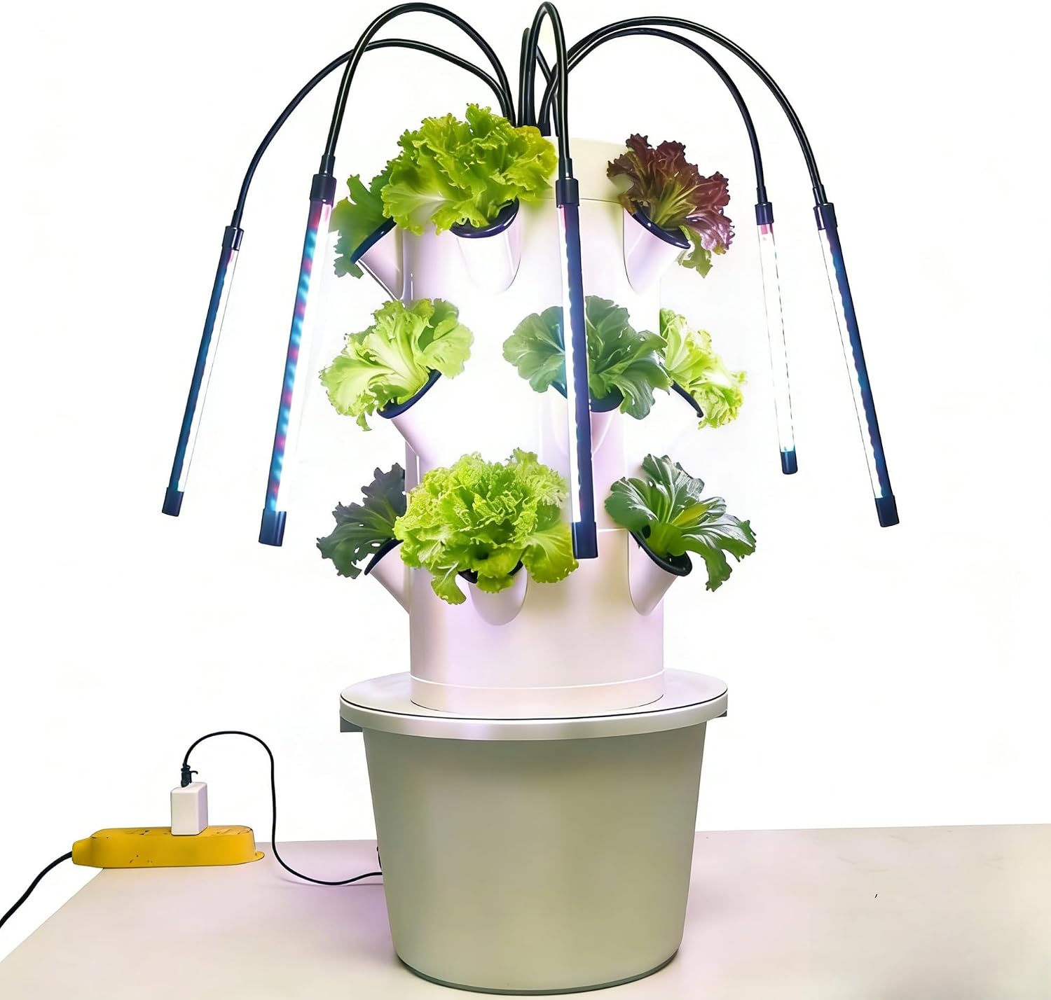 Vertical Hydroponic Growing Sy - Hydroponic Kit recension och pris