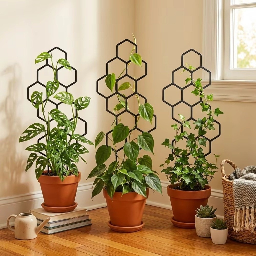 Honeycomb Design Plant Trellis - Indoor Herb Garden recension och pris