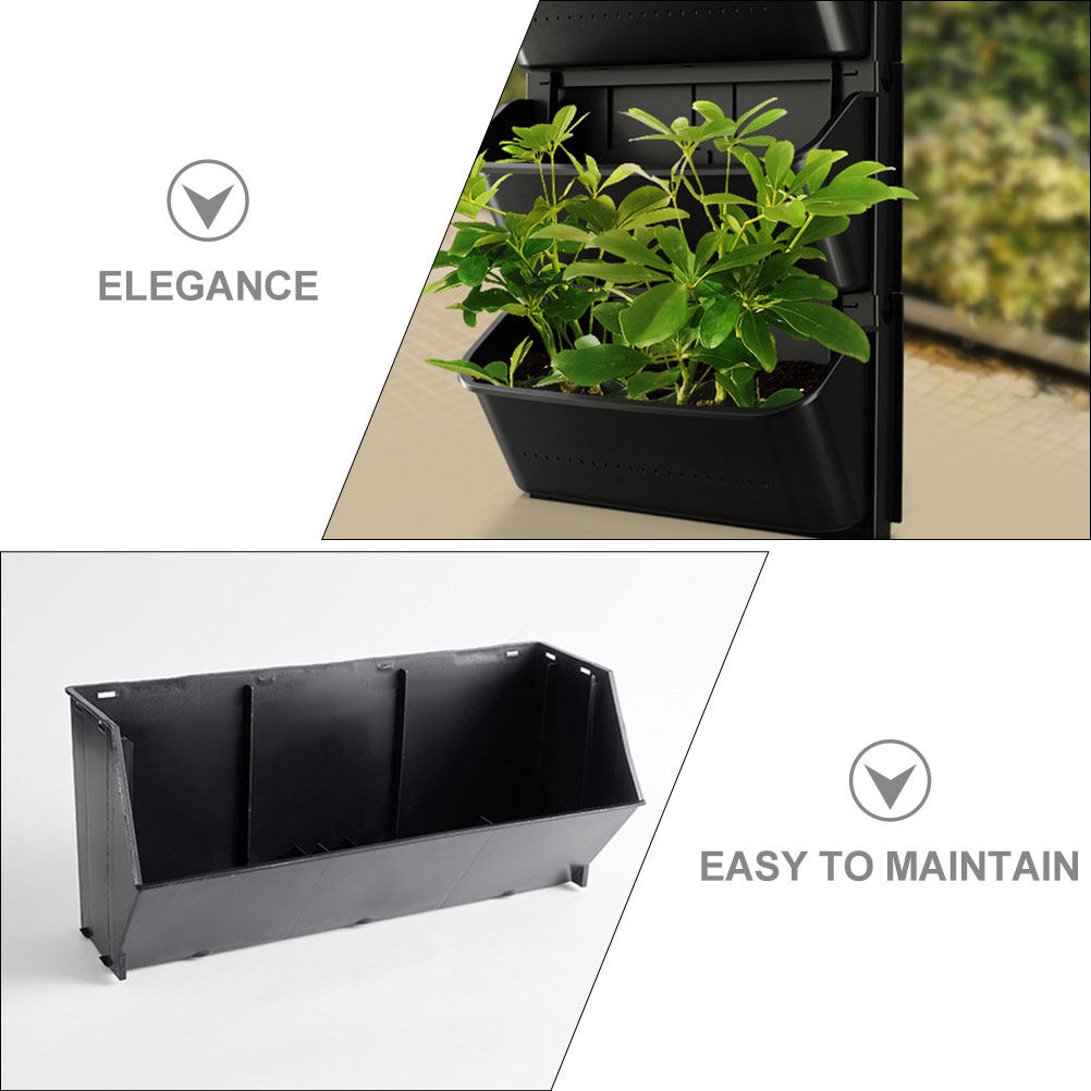 2Pcs Wall Mounted Planter Pots - Vertical Planter recension och pris