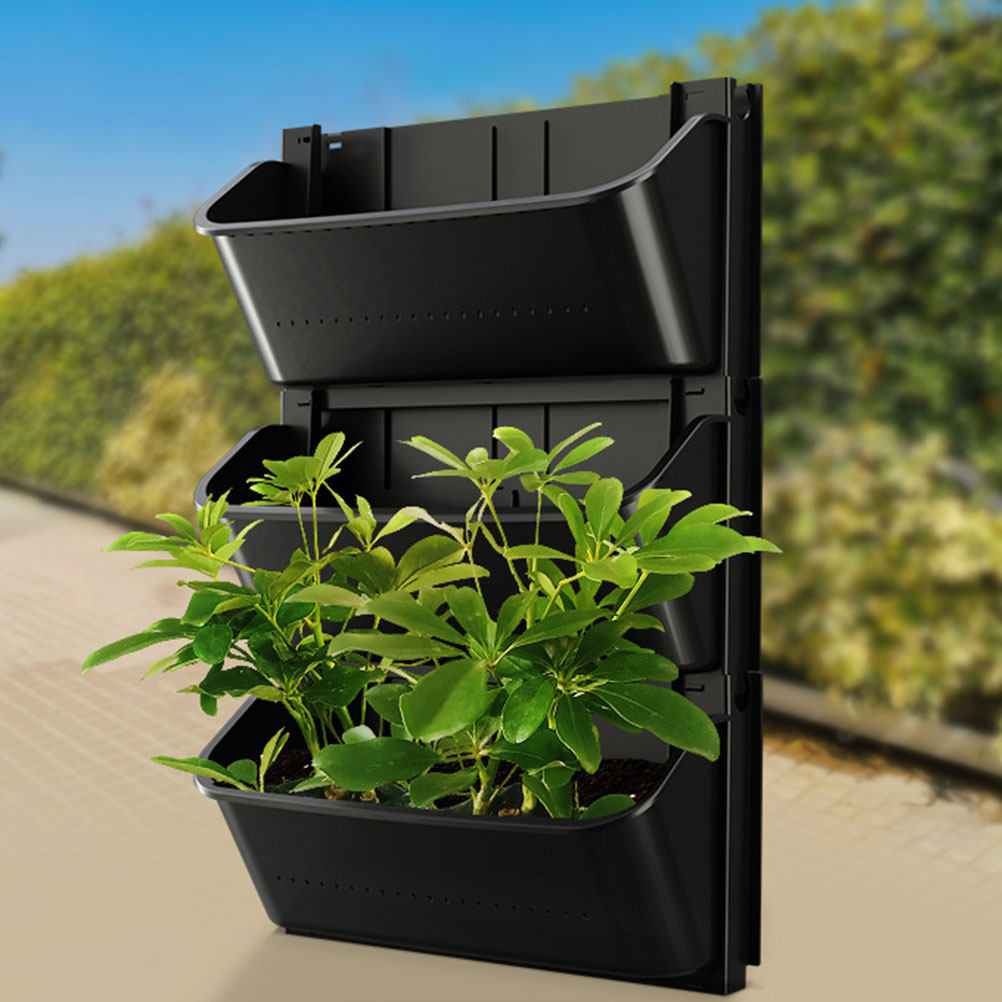 2Pcs Wall Mounted Planter Pots - Vertical Planter recension och pris