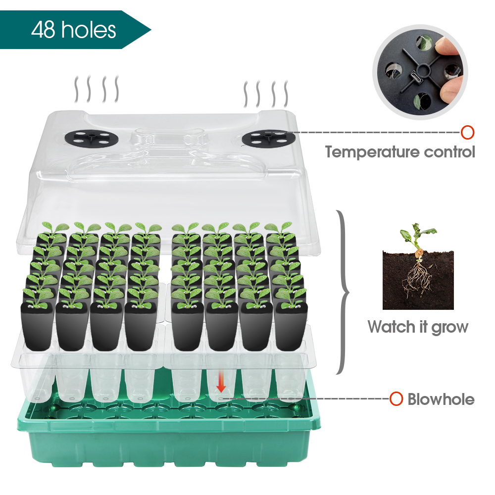 Winter Seedlings Box Heating P - Seed Starter Tray recension och pris