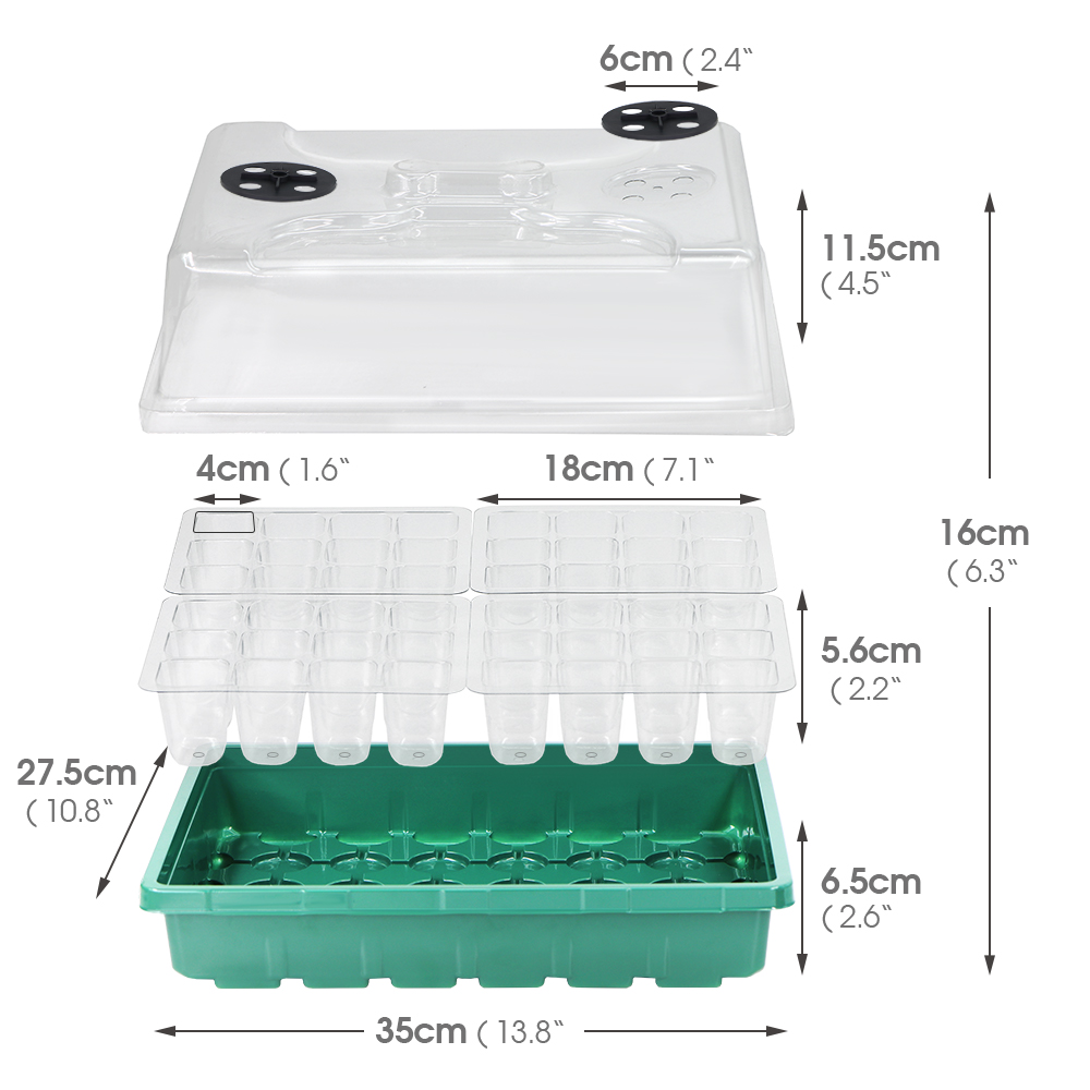 Winter Seedlings Box Heating P - Seed Starter Tray recension och pris